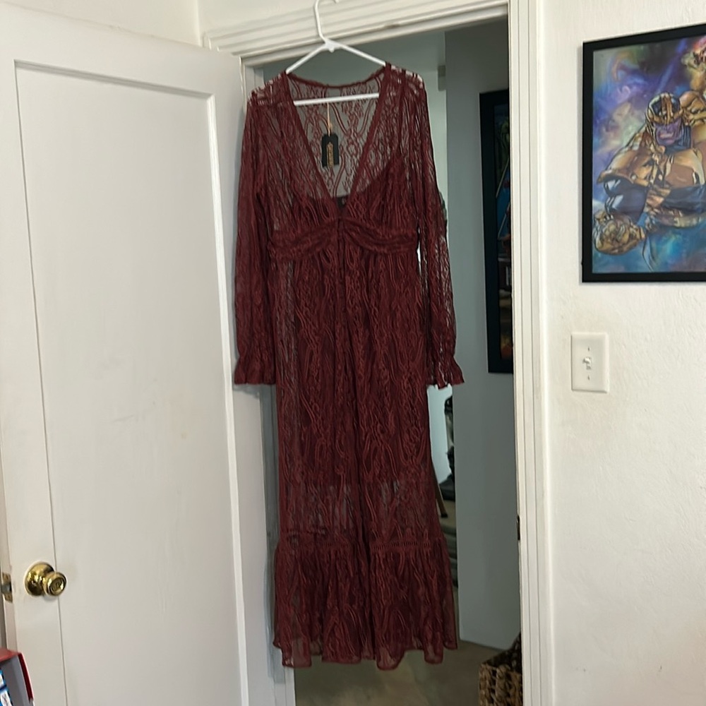 Beautiful lace dress by Shyanne  size extra large